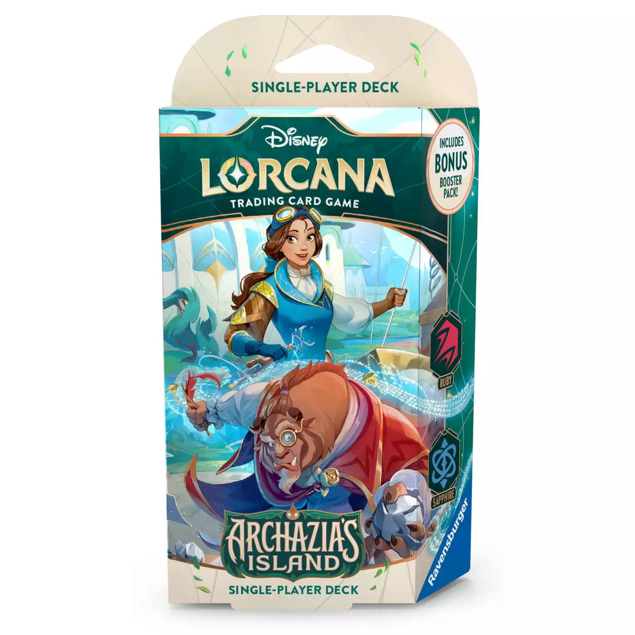 Disney Lorcana TCG - Set 7: Archazia's Island - Belle and Beast Starter Deck