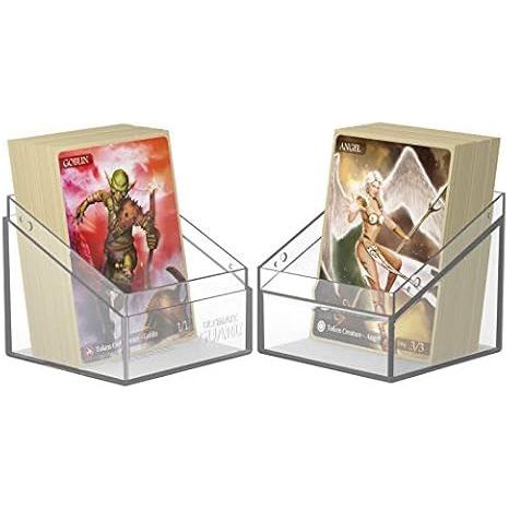 Ultimate Guard Boulder Deck Case 100+ Standard Size Clear Deck Box