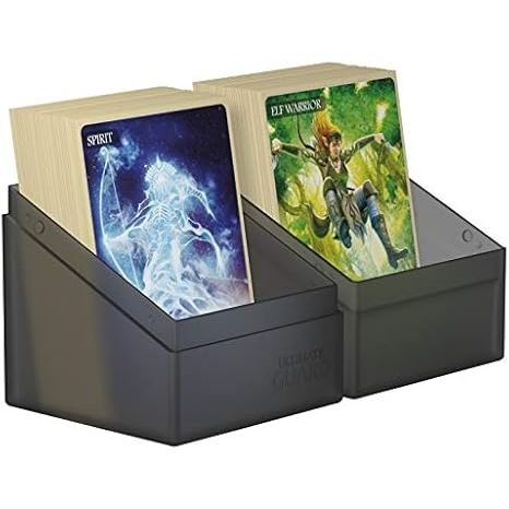 Ultimate Guard Boulder Deck Case 100+ Standard Size Onyx Deck Box