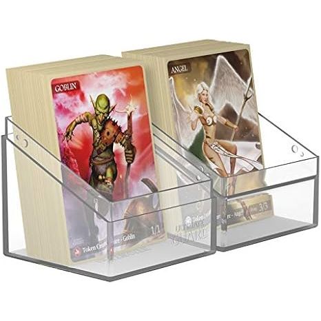 Ultimate Guard Boulder Deck Case 100+ Standard Size Clear Deck Box