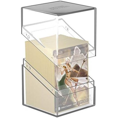 Ultimate Guard Boulder Deck Case 100+ Standard Size Clear Deck Box