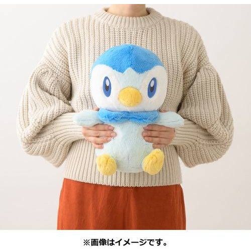 Piplup - Fluffy Hugging Pokémon Centre Plush - PokéBox Australia