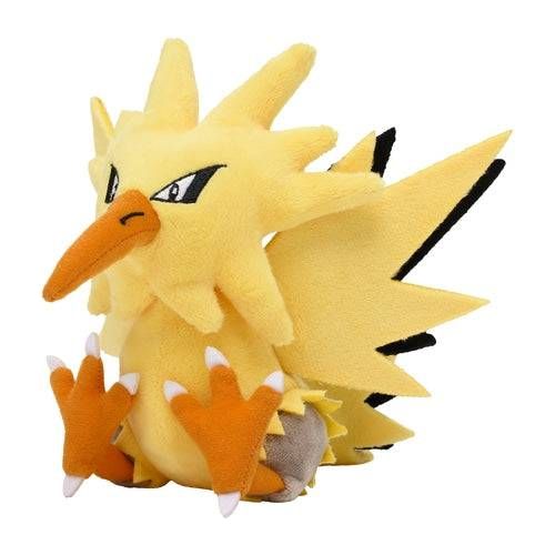 Zapdos - Pokémon Centre Pokémon Fit Plush - PokéBox Australia