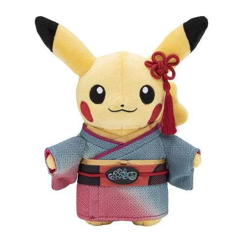 Pikachu at the Pokémon x Crafts Exhibition - Pokémon Centre Plush - PokéBox Australia