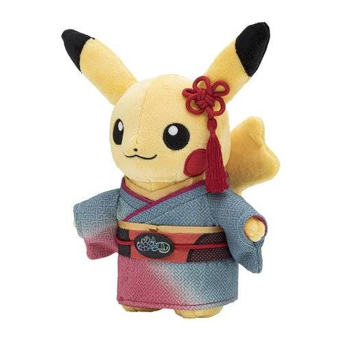 Pikachu at the Pokémon x Crafts Exhibition - Pokémon Centre Plush - PokéBox Australia