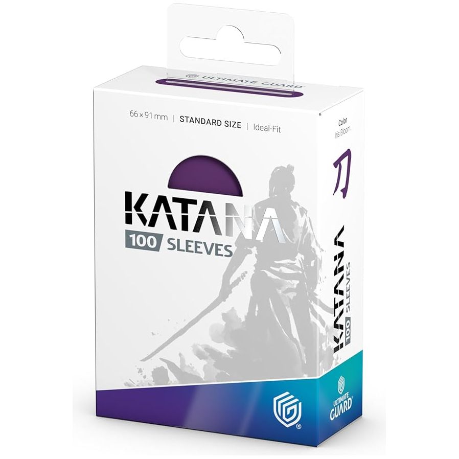 Ultimate Guard Katana Standard Size Sleeves Iris Bloom (100)