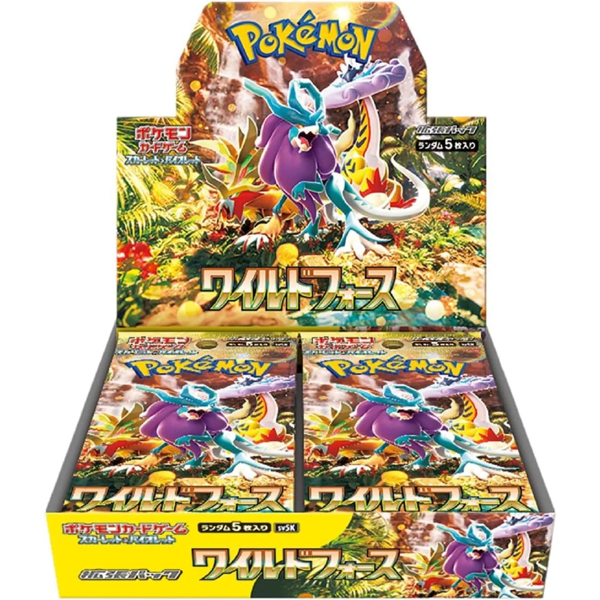 Wild Force SV5K Booster Box - Japanese Pokémon TCG