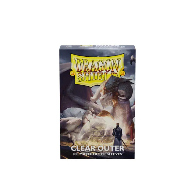 Dragon Shield - Standard 'Clear' Matte OUTER Sleeves 100 pack