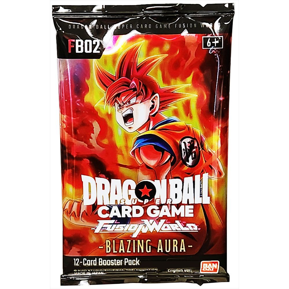 Dragon Ball Super Card Game - Fusion World - Blazing Aura [FB02] Booster Pack