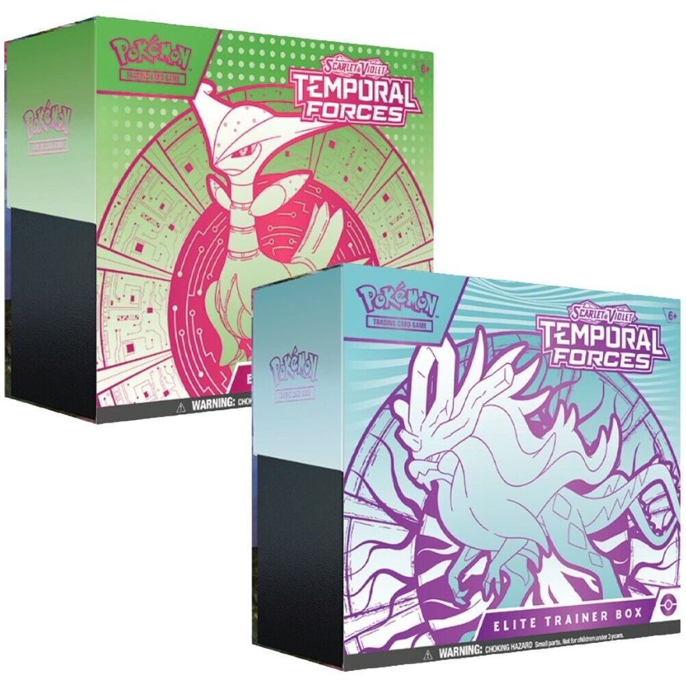 POKÉMON TCG Scarlet & Violet: Temporal Forces Elite Trainer Box (ETB)