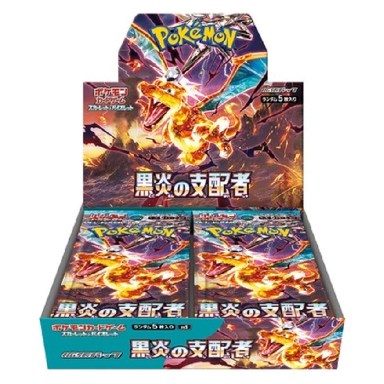 Ruler of the Black Flame SV3 Booster Box - Japanese Pokémon TCG - PokéBox Australia