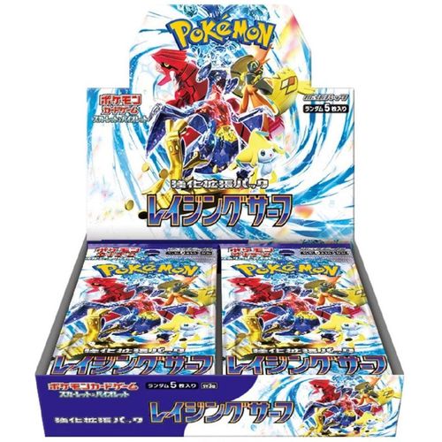 Raging Surf SV3A Booster Box - Japanese Pokémon TCG - PokéBox Australia