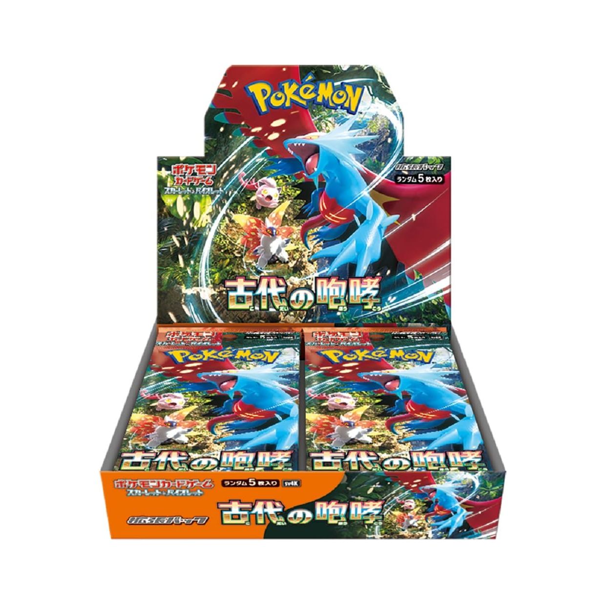 Ancient Roar SV4K Booster Box - Japanese Pokémon TCG - PokeBox USA