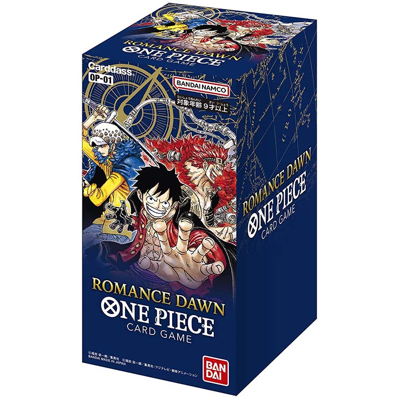 One Piece Card Game - Romance Dawn OP-01 Booster Box JAPAN OFFICIAL - PokéBox Australia