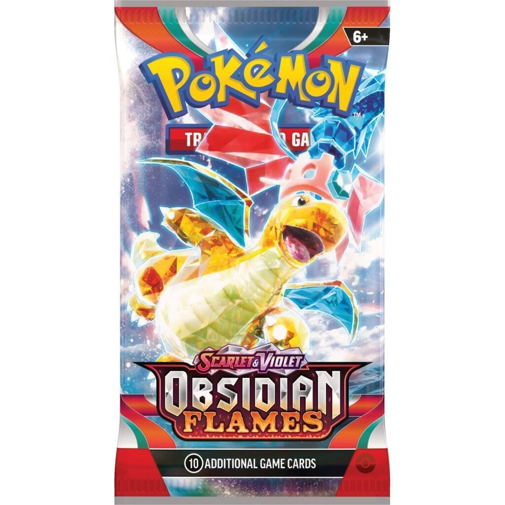 POKÉMON TCG Scarlet & Violet 3 Obsidian Flames Booster Pack - PokéBox Australia