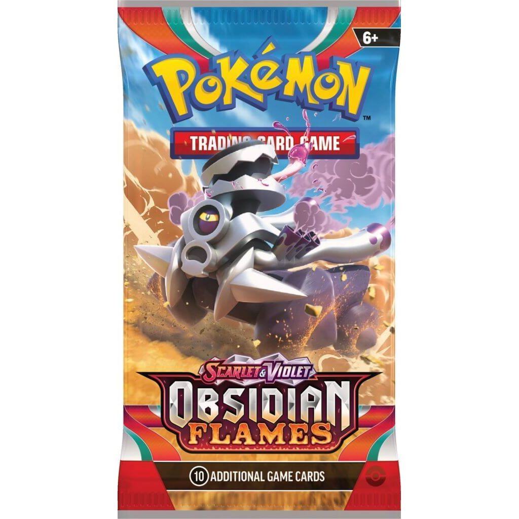 POKÉMON TCG Scarlet & Violet 3 Obsidian Flames Booster Pack - PokéBox Australia