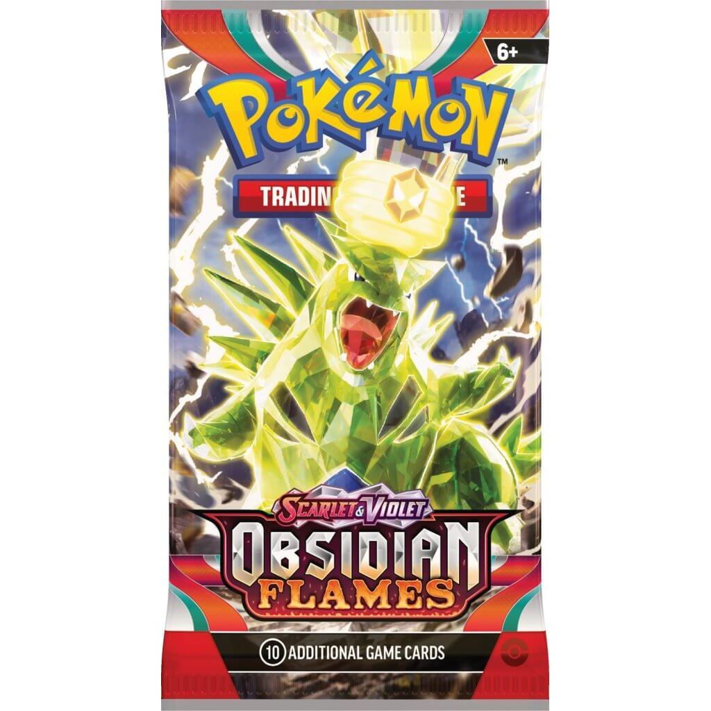 POKÉMON TCG Scarlet & Violet 3 Obsidian Flames Booster Pack - PokéBox Australia