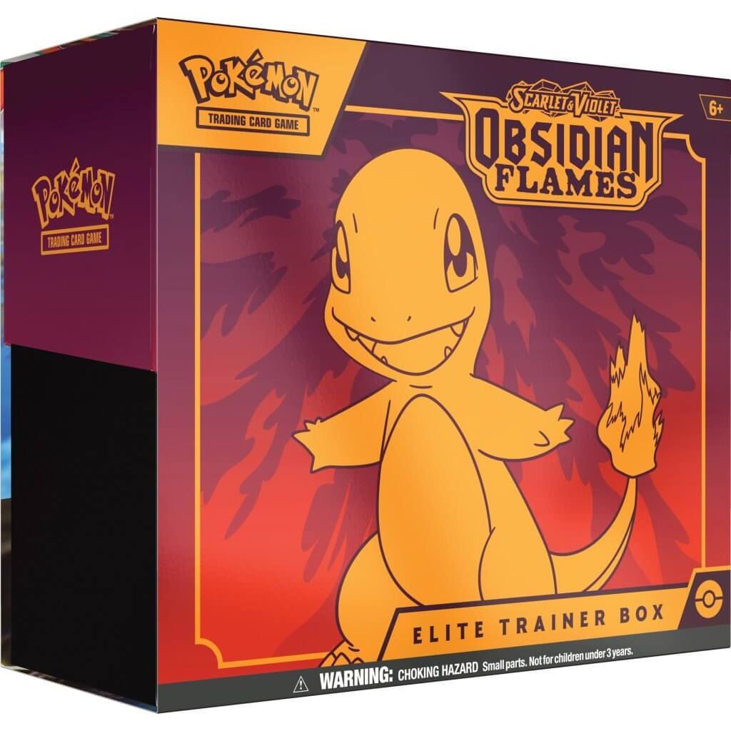 POKÉMON TCG Scarlet & Violet 3: Obsidian Flames Elite Trainer Box (ETB) - PokéBox Australia