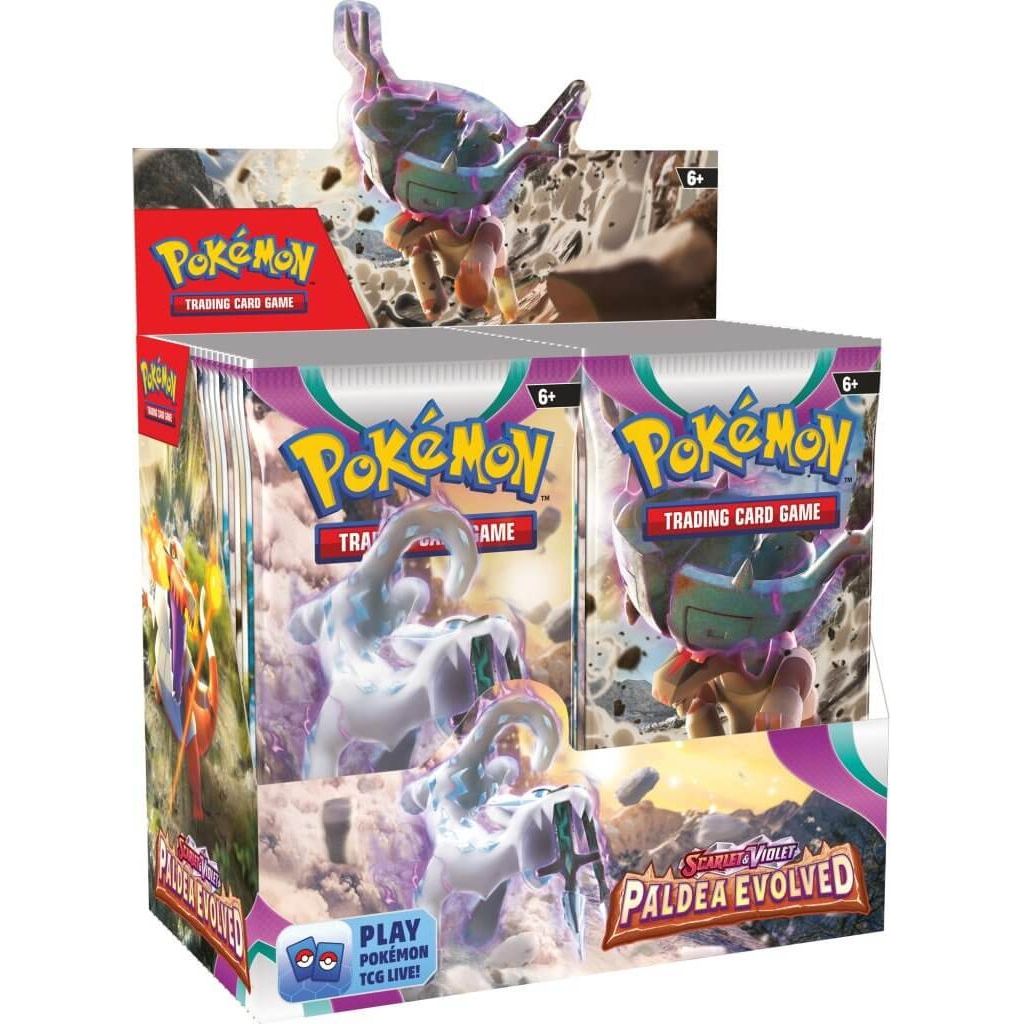 POKÉMON TCG Scarlet & Violet 2: Paldea Evolved Booster Box - PokéBox Australia