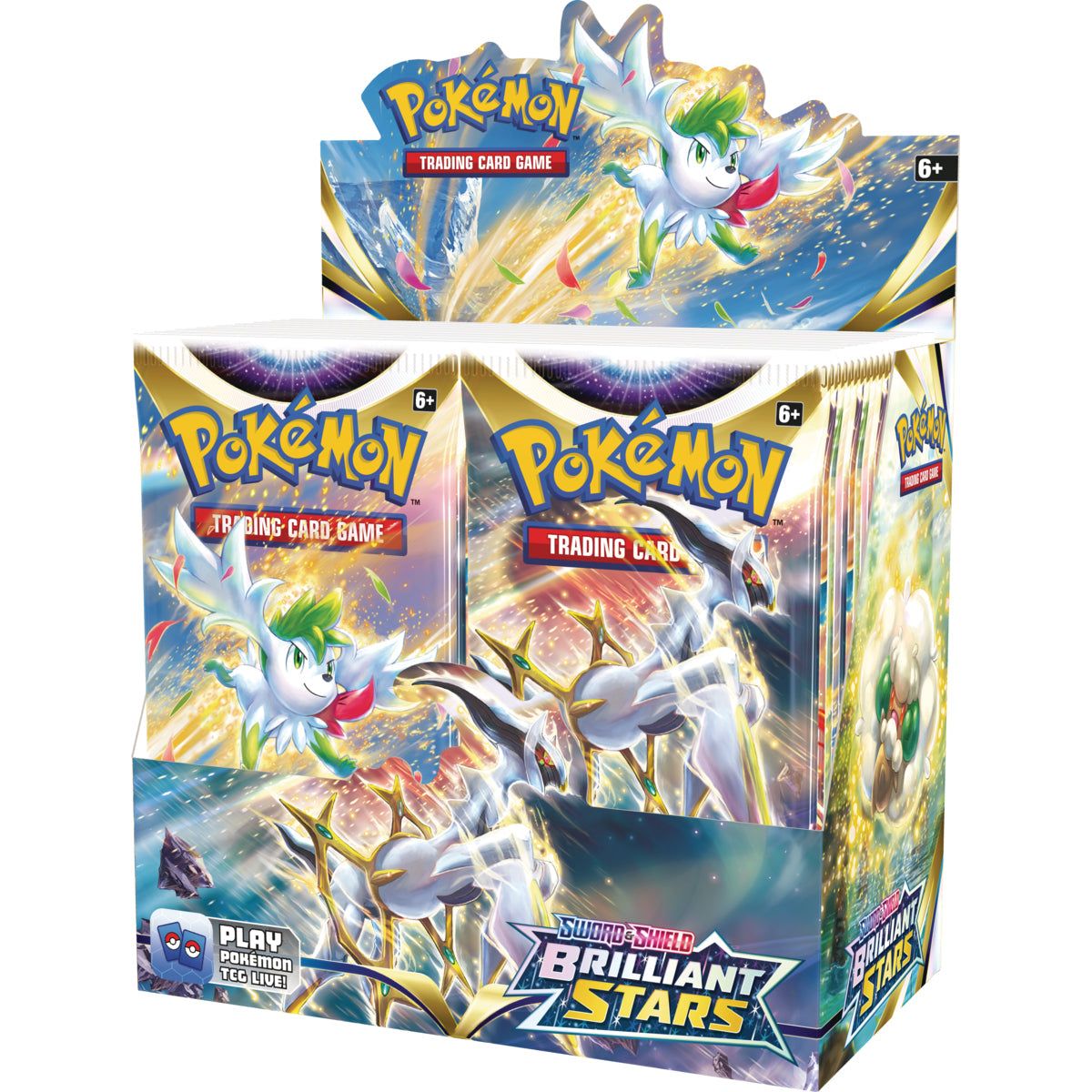 POKÉMON TCG Sword and Shield - Brilliant Stars Booster Box - PokéBox Australia