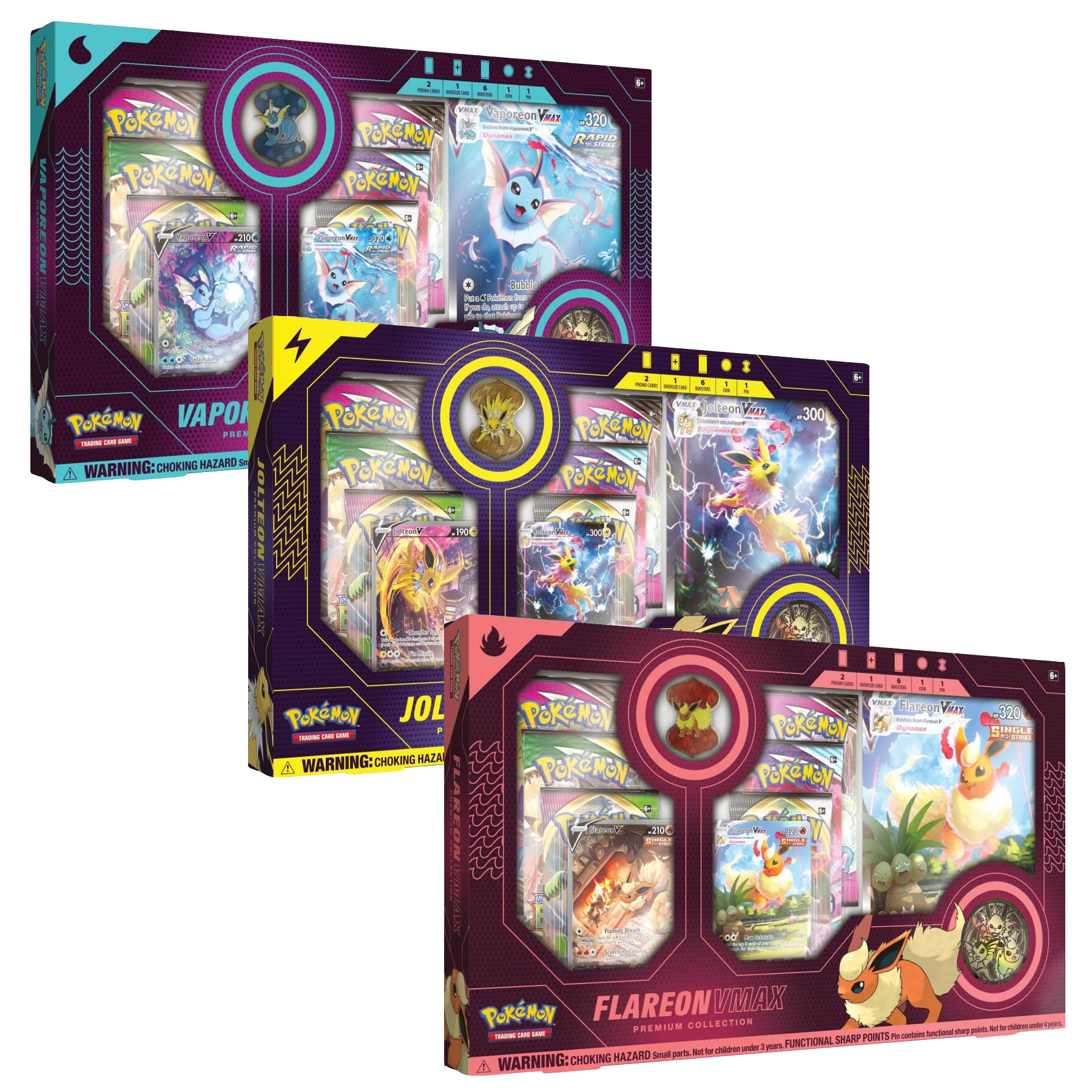 POKÉMON TCG - Eevee VMAX Premium Collection Boxes - PokéBox Australia