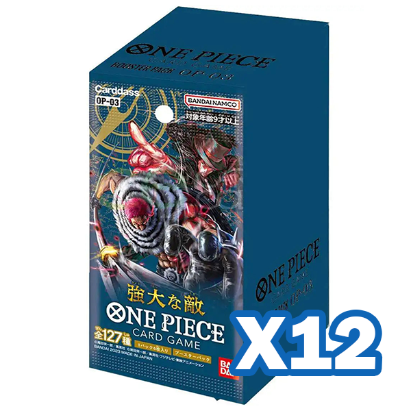 One Piece Card Game - Pillars of Strength OP-03 12x Booster Box (Sealed Case) [Japanese] - PokéBox Australia