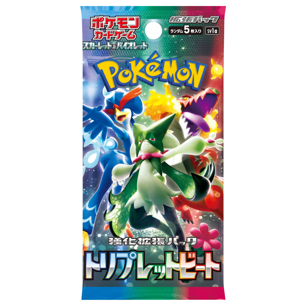 Triple Beat SV1a Booster Pack - Japanese Pokemon TCG - PokéBox Australia